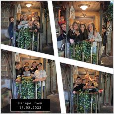 Die Klasse 5c meistert die Herausforderungen eines Escape-Rooms Die Klasse 5c meistert die Herausforderungen eines Escape-Rooms