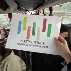 ALETTA ON TOUR – Klassenfahrt zum Silbersee