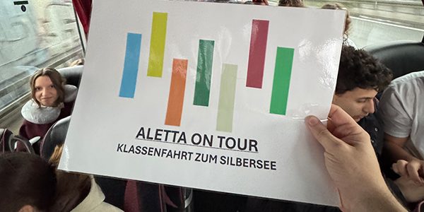 ALETTA ON TOUR – Klassenfahrt zum Silbersee